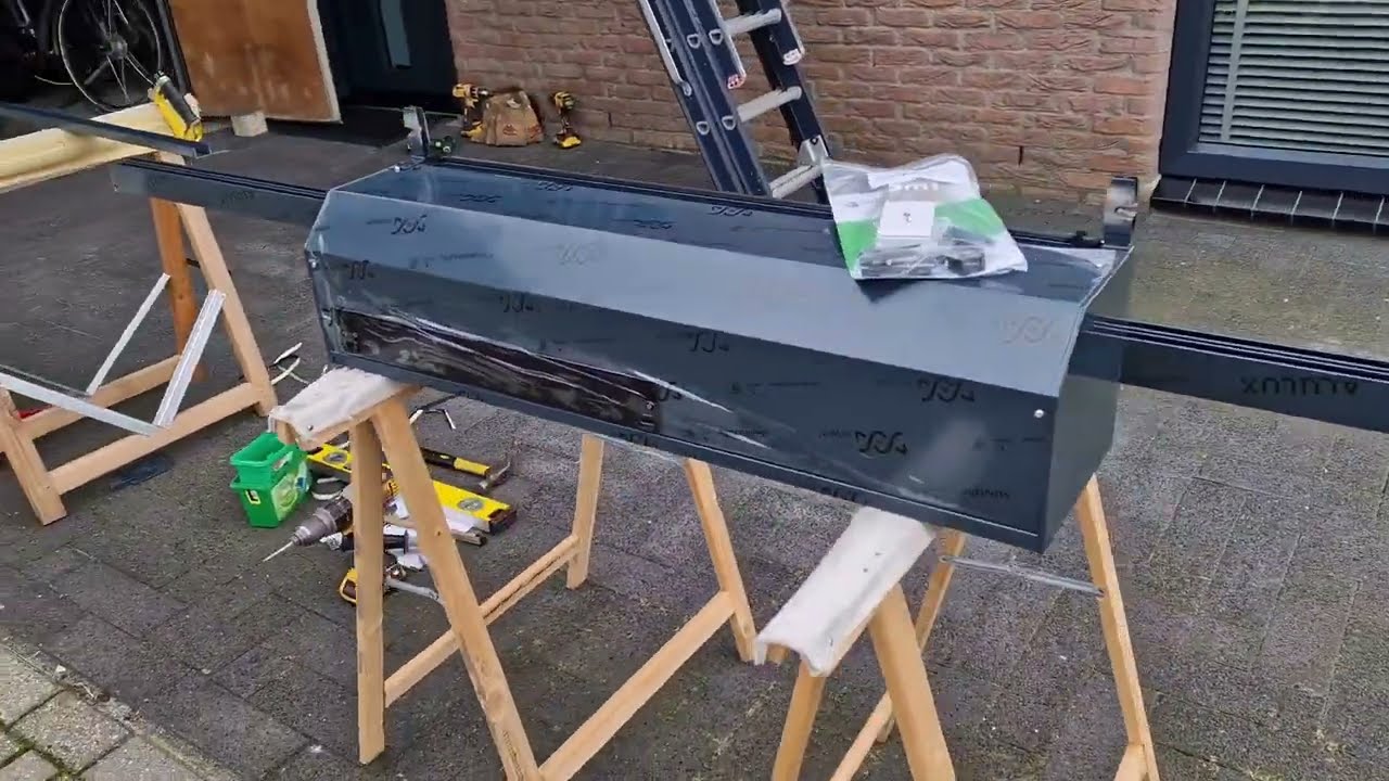 Solar rolluiken   Volledige montage