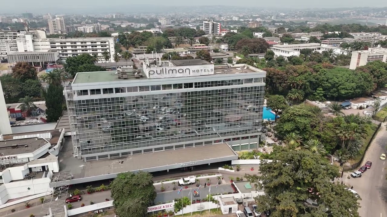 A View The Pullman Grand Hotel and UPN by drone