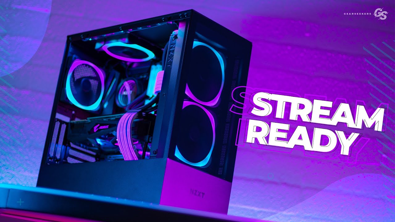 Building Our New RGB Gaming PC in the NZXT H510 Elite - Streaming Setup Pt. 1