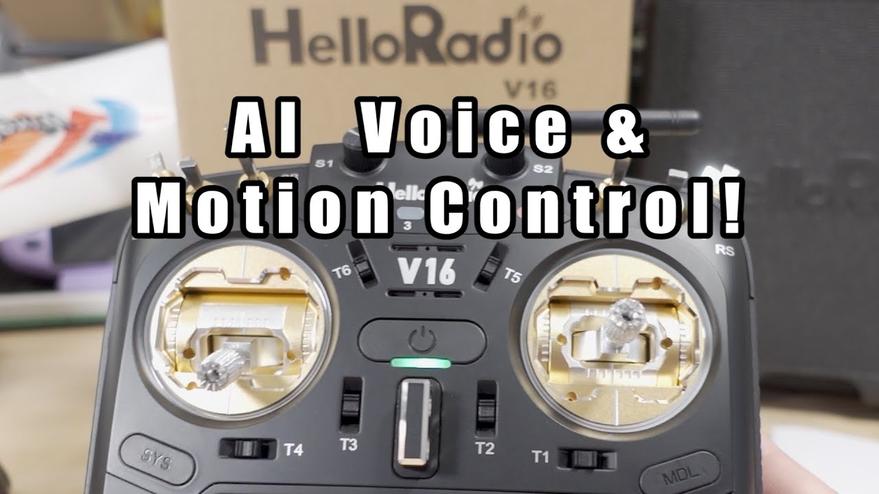 HelloRadioSky V16 AI RC Transmitter 📡