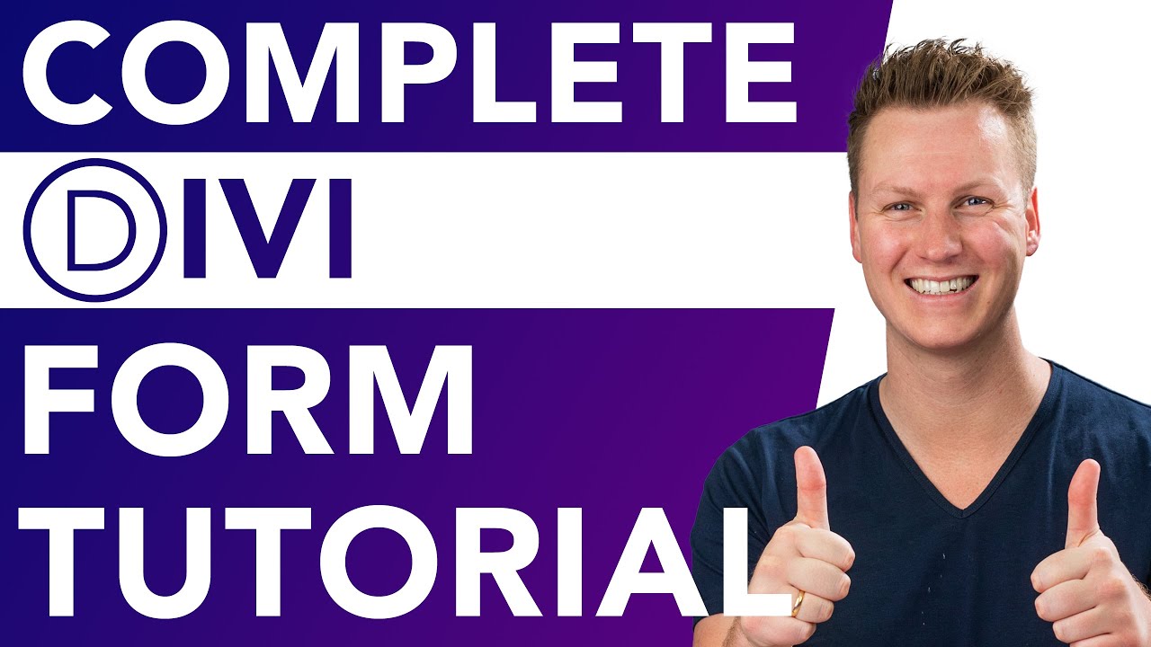 Divi Contact Form Module Tutorial
