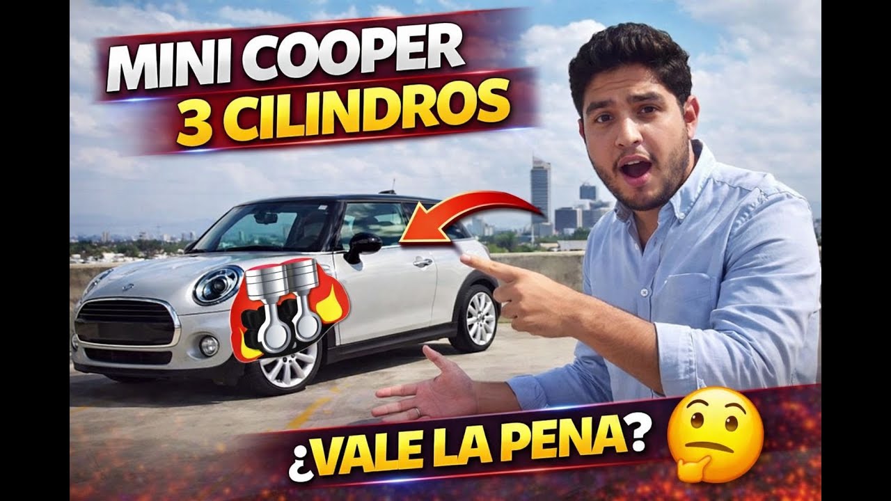 Mini Cooper 3 Cilindros 🚗 ¿De Verdad Vale la Pena? | Review y Prueba de Manejo