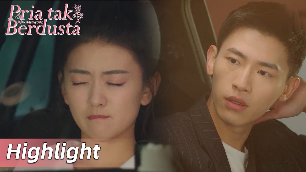 Highlight EP01 Menunggu Zhiyou memakaikan seatbelt untuknya | Mr. Honesty | WeTV【INDO SUB】