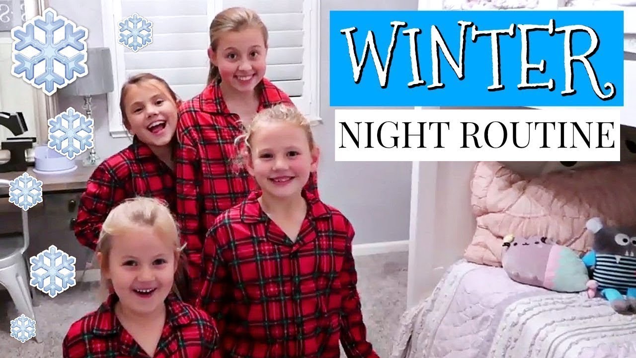 WINTER NIGHT ROUTINE! THE WEISS LIFE