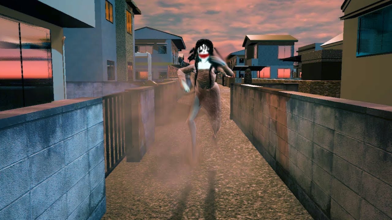 主人公の３倍速い幽霊？日本人が作った住宅地のホラーゲームが怖すぎなのにBGMが笑える（絶叫多め）【GO HOME】