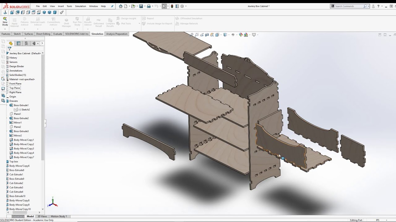 How to use Solidworks for Laser Cutting! (Universal, Epilog, Glowforge)