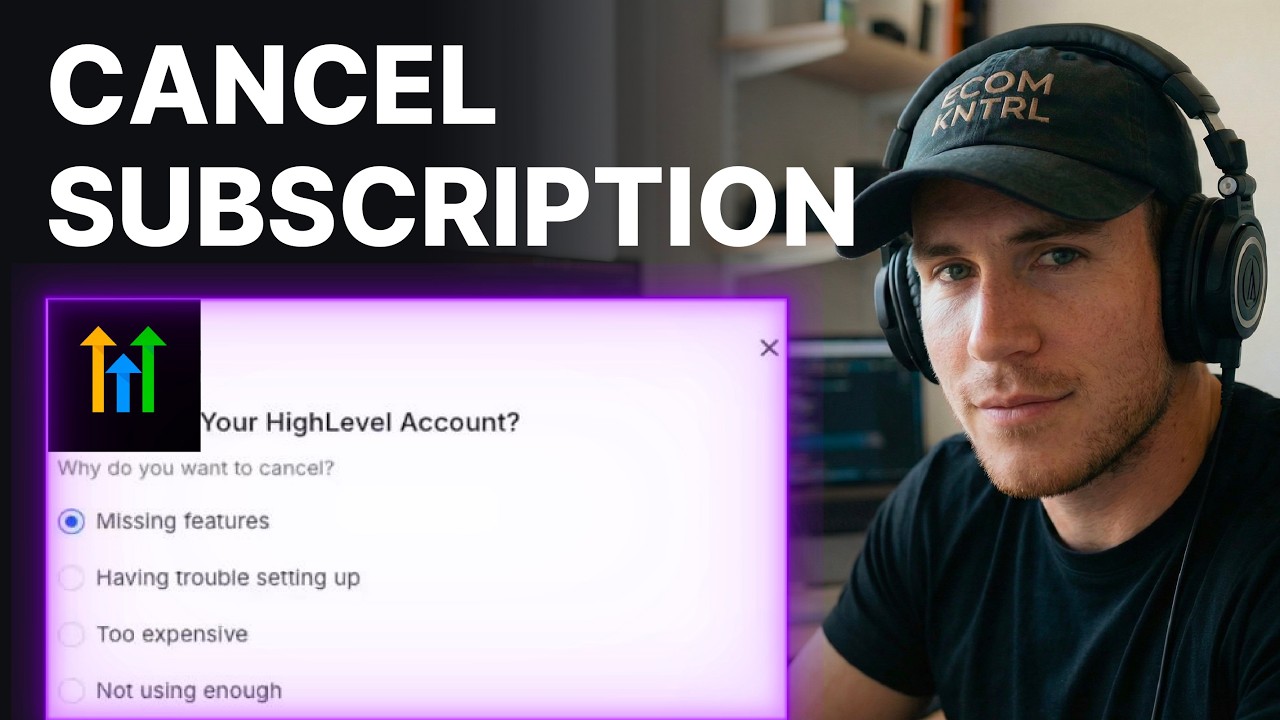 How to Cancel GoHighLevel Subscription (2026) | Step By Step Guide