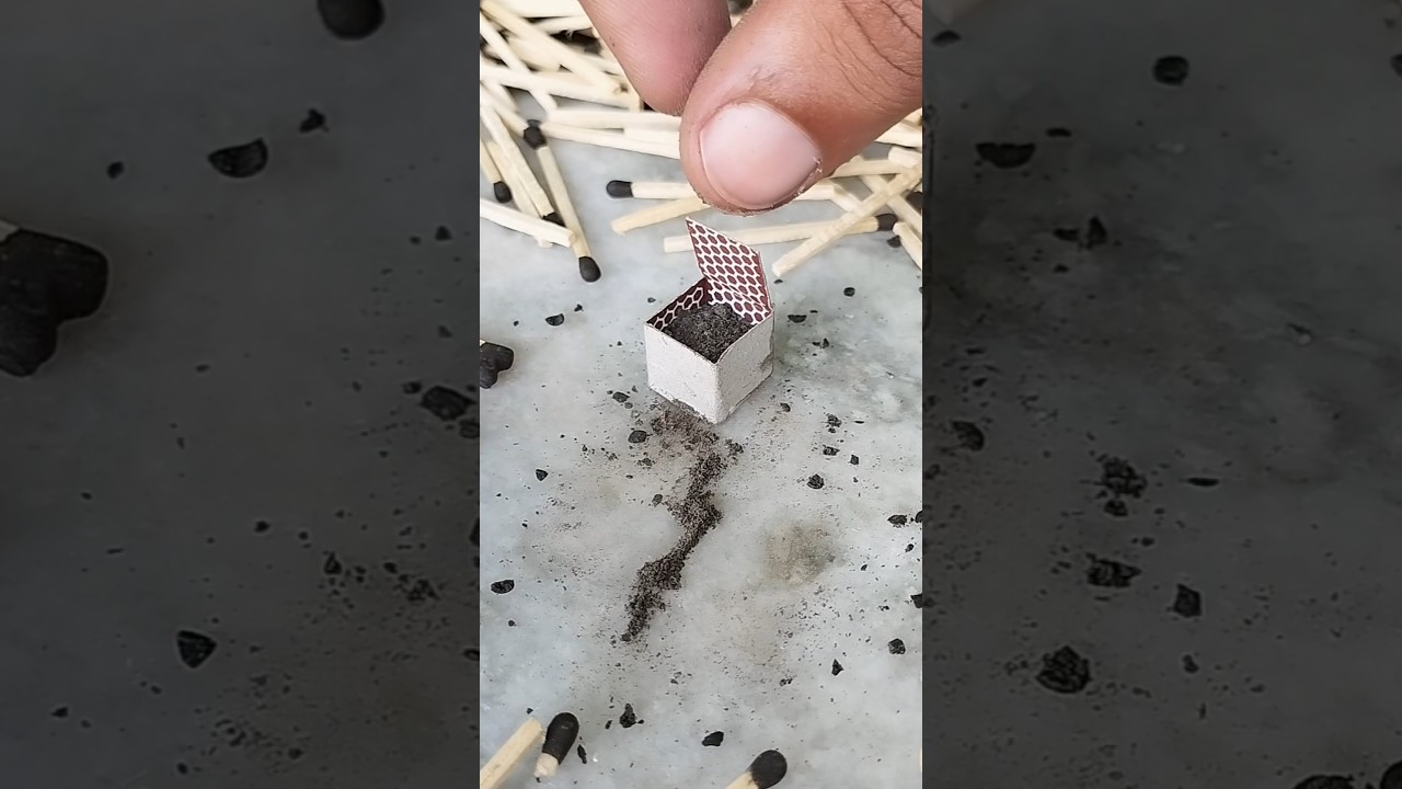 Amazing Matchsticks Cracker 😨😨 | Wait For End 🔥🔥 | #shorts | #ytshorts | #trendingshorts | #diy