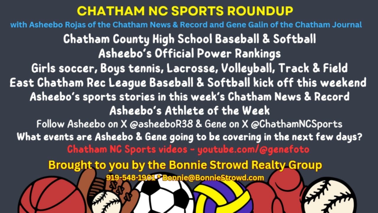 ChathamNC Sports Roundup - 3.19.26