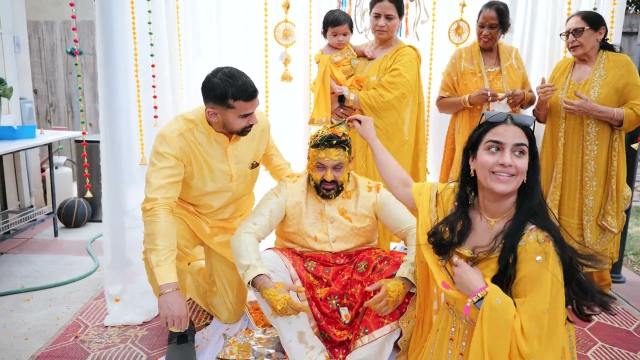 Palak's Haldi