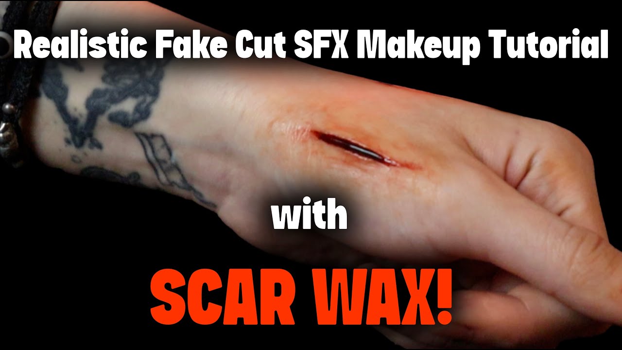 How To Use Scar Wax To Make Fake Scar FX: Makeup Tutorial