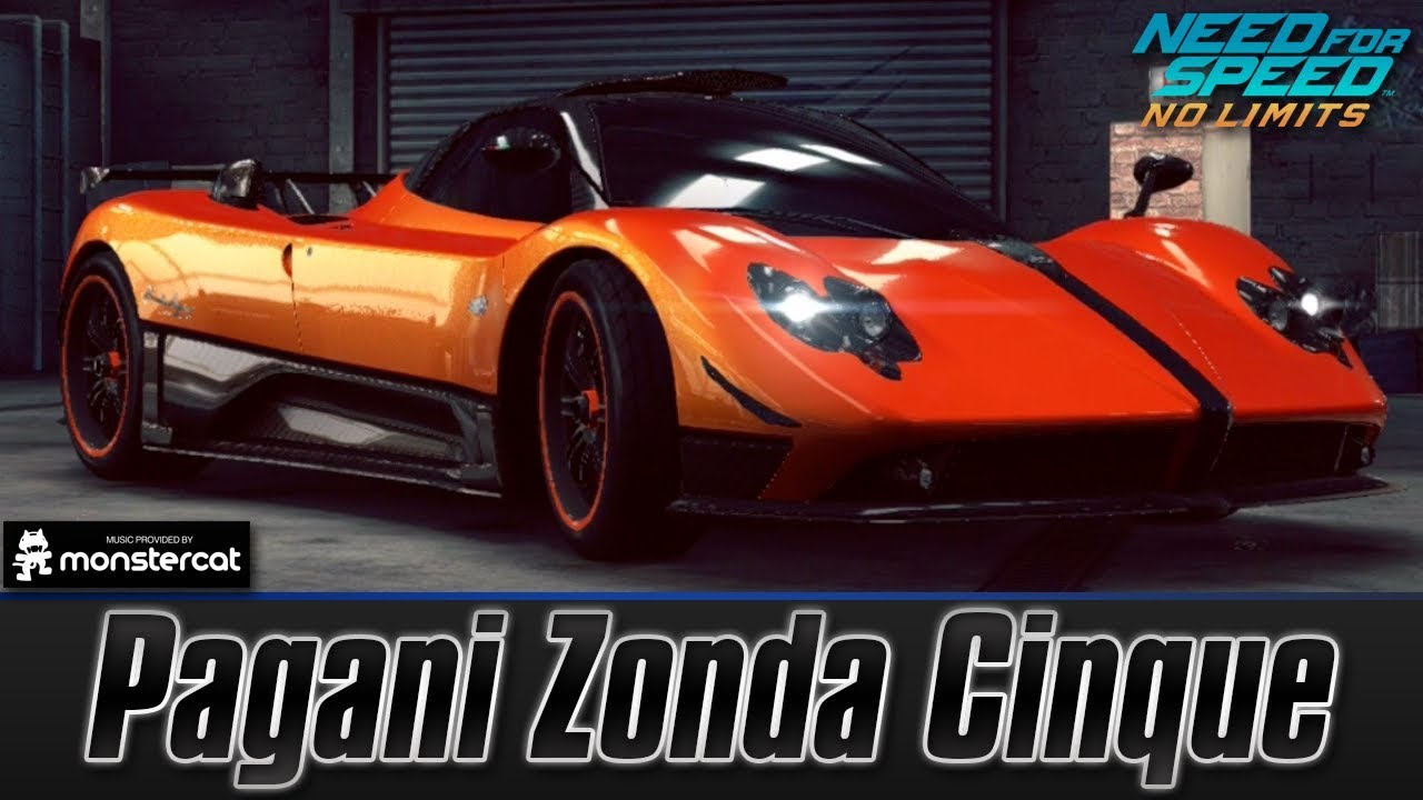 Need For Speed No Limits: Pagani Zonda Cinque (Customization + Car Series)