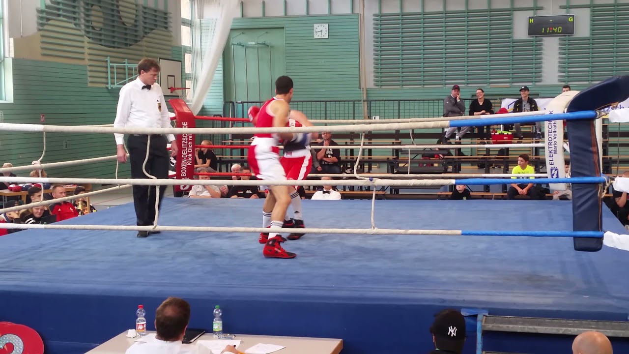Landesmeisterschaft bis 75kg 2. Kampf 2. Sieg Chamseddine Lemjide vs. David Eichholz