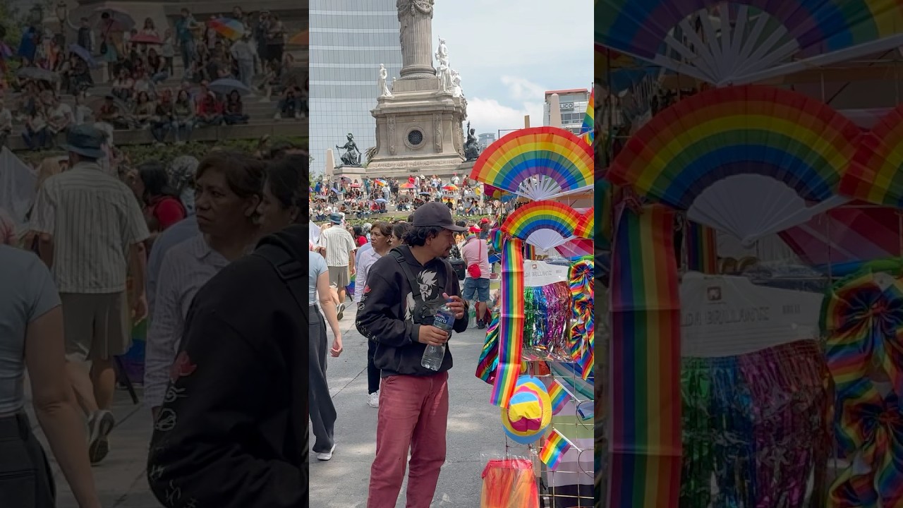 MARCHA LGBT 🏳️‍🌈 2025 En Mexico City 🇲🇽