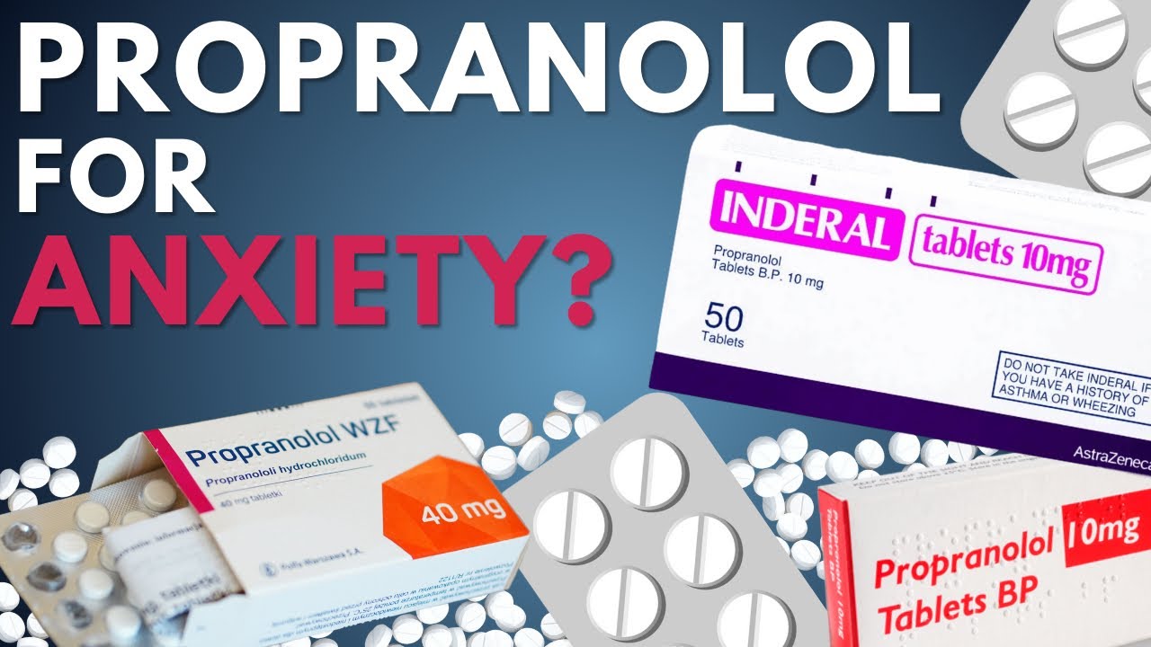 PROPRANOLOL FOR ANXIETY Explained in 4.3 minutes | PerformZen