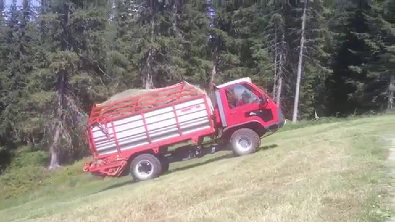 Heuernte mit Aebi TP 460 [GoPro] [HD] / #landwirt100k