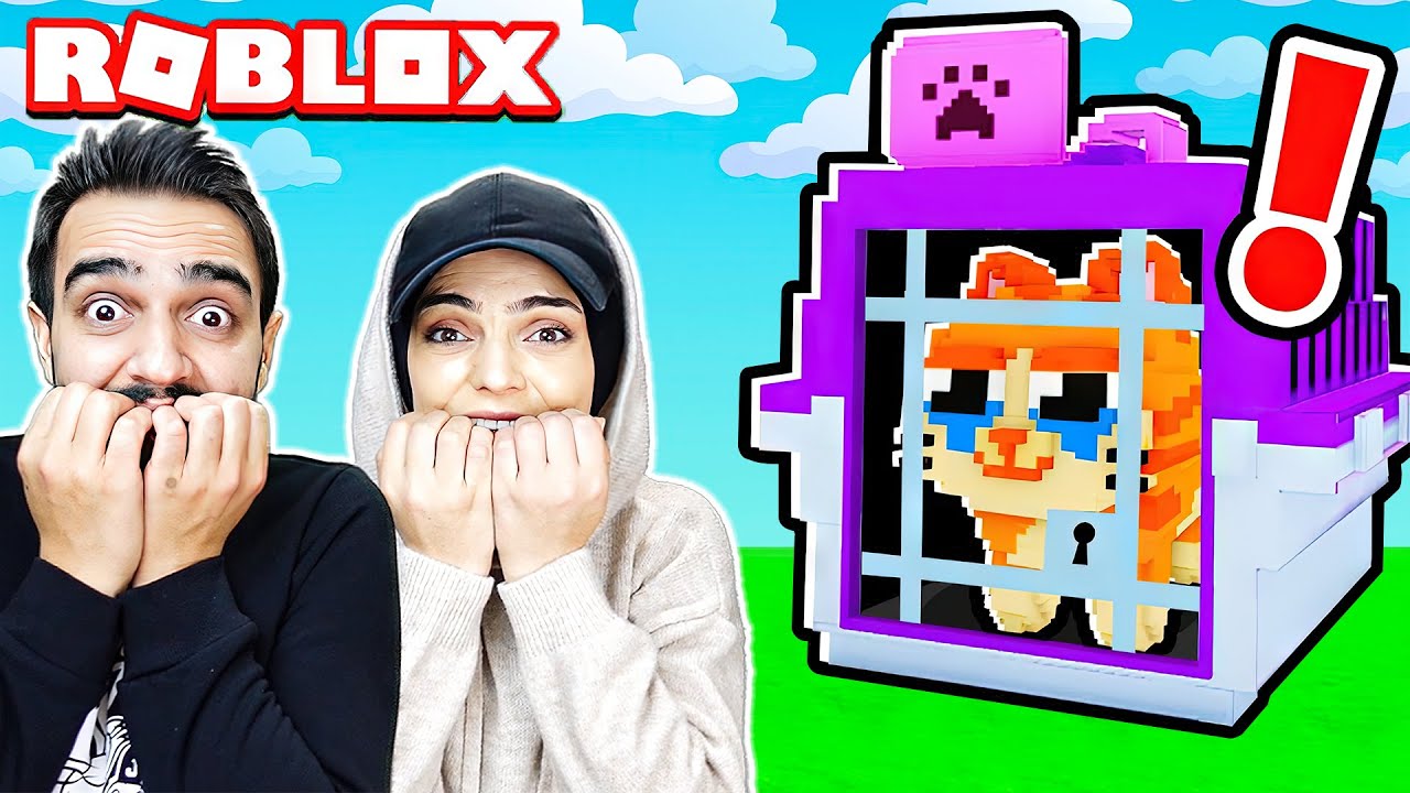 ZAVALLI KEDİYİ HAPİSTEN KURTAR !! 😱 Roblox Play Cats Morphs: Friend Rescue