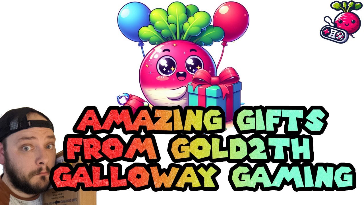 Amazing Gifts from Gold2th & Galloway Gaming #videogames