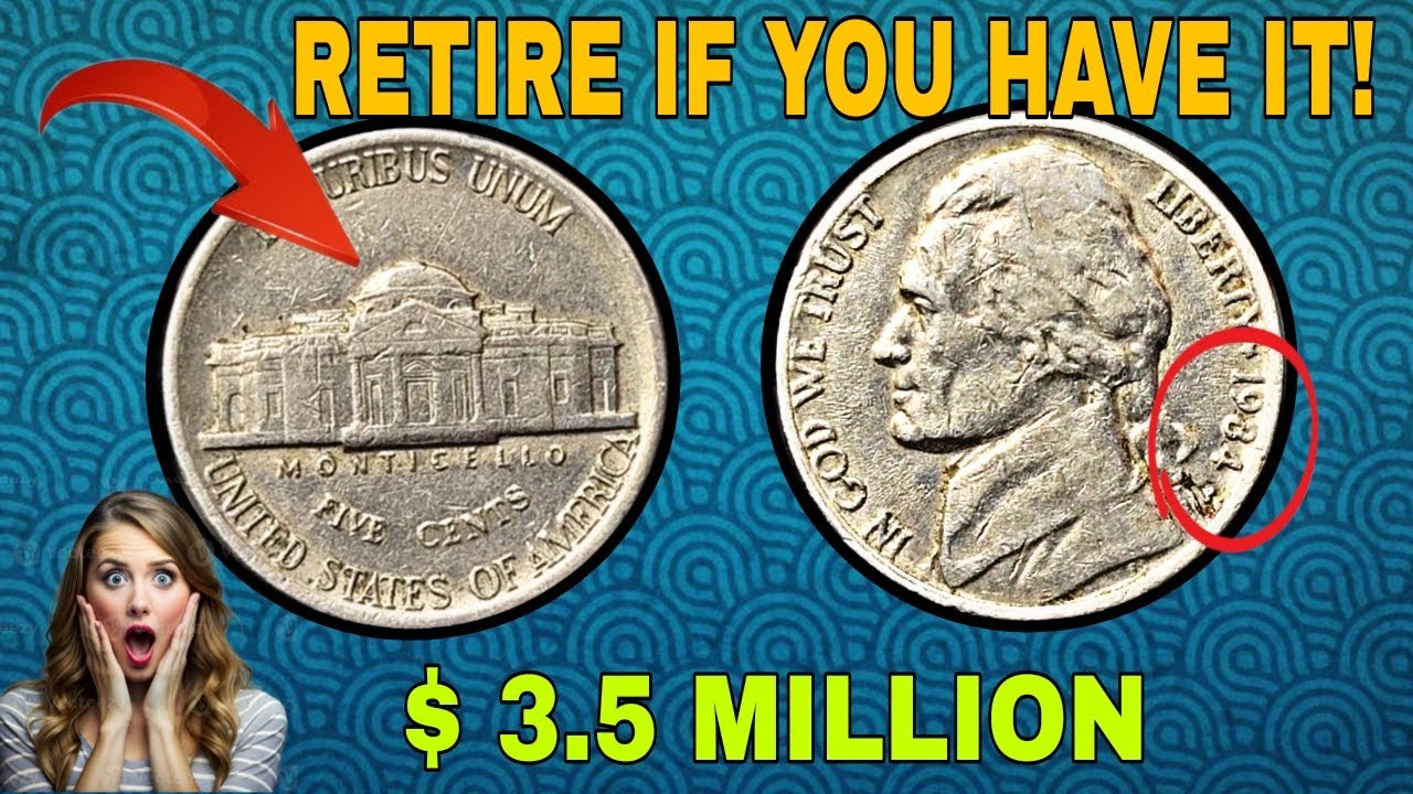 1984-P Jefferson Nickel Worth THOUSANDS? Rare Mint Error Finds You Need to Check!