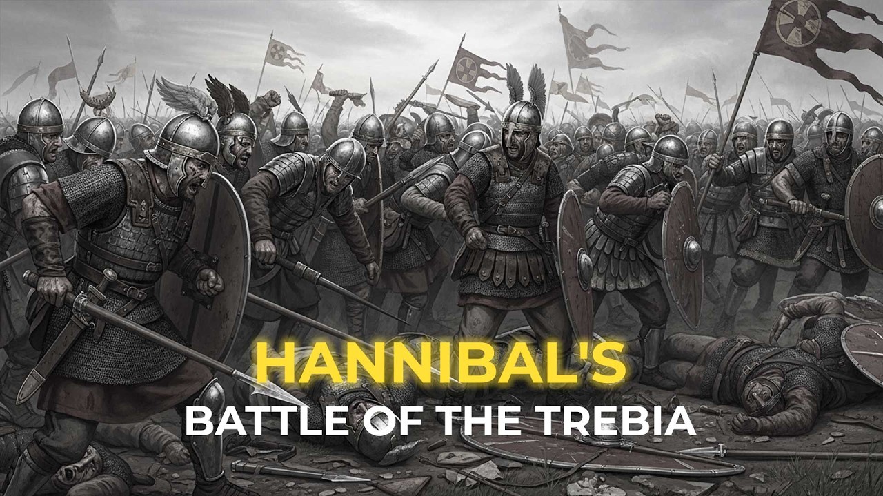 Hannibal’s First Great Masterpiece – The Battle of the Trebia 218 BC