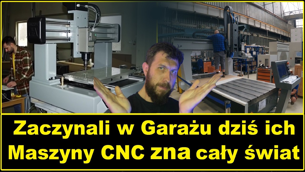 Od pierwszych maszyn w garażu do światowego sukcesu -  KIMLA Polskie Maszyny CNC