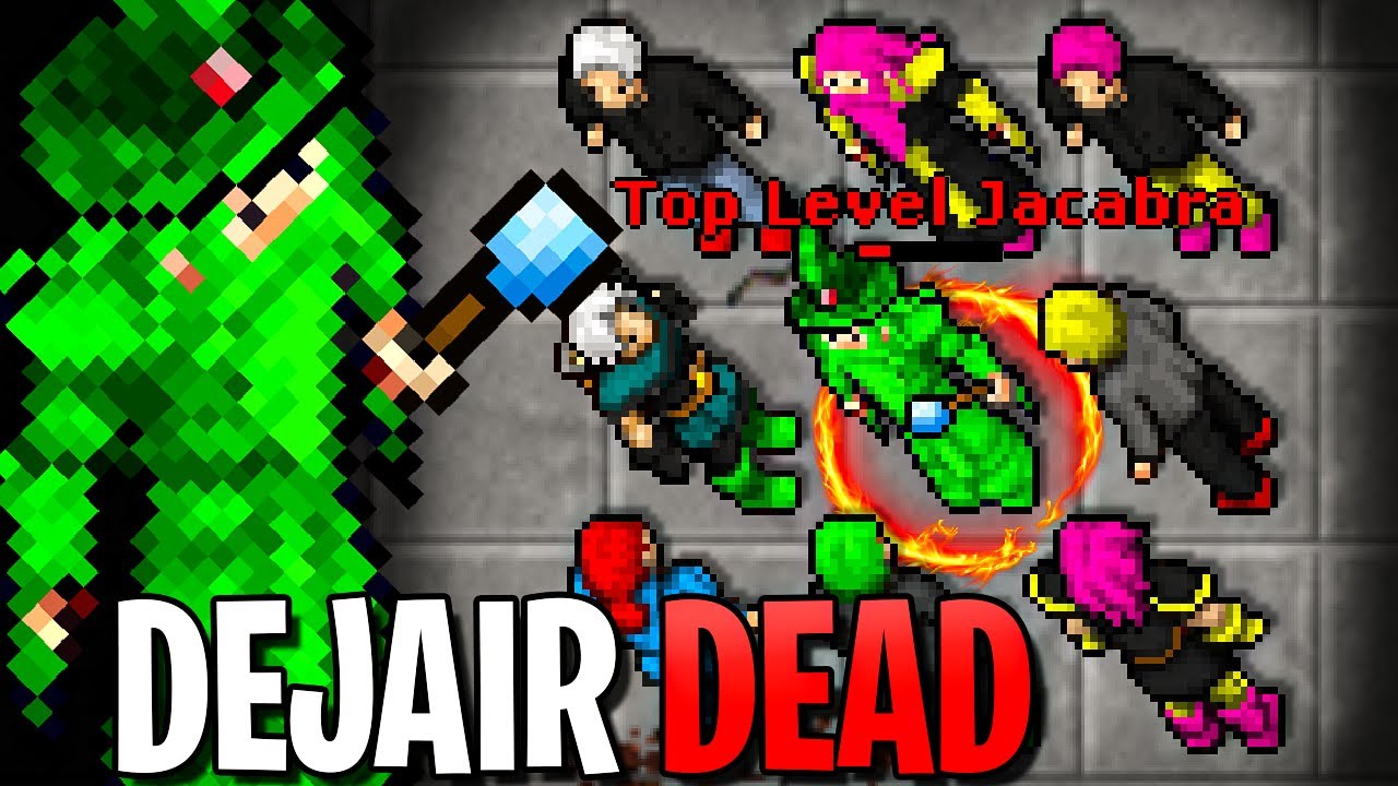 O Dia que Matamos o DEJAIR no TOP 1º LEVEL de Jacabra no Tibia 🏆🔥