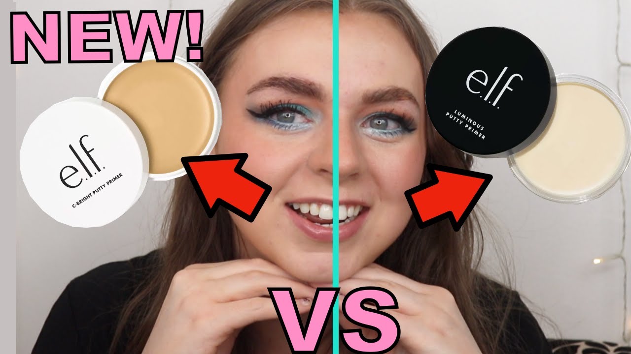 НОВИНКА e.l.f. C-Bright Putty Primer ПРОТИВ e.l.f. Luminous Putty Primer!