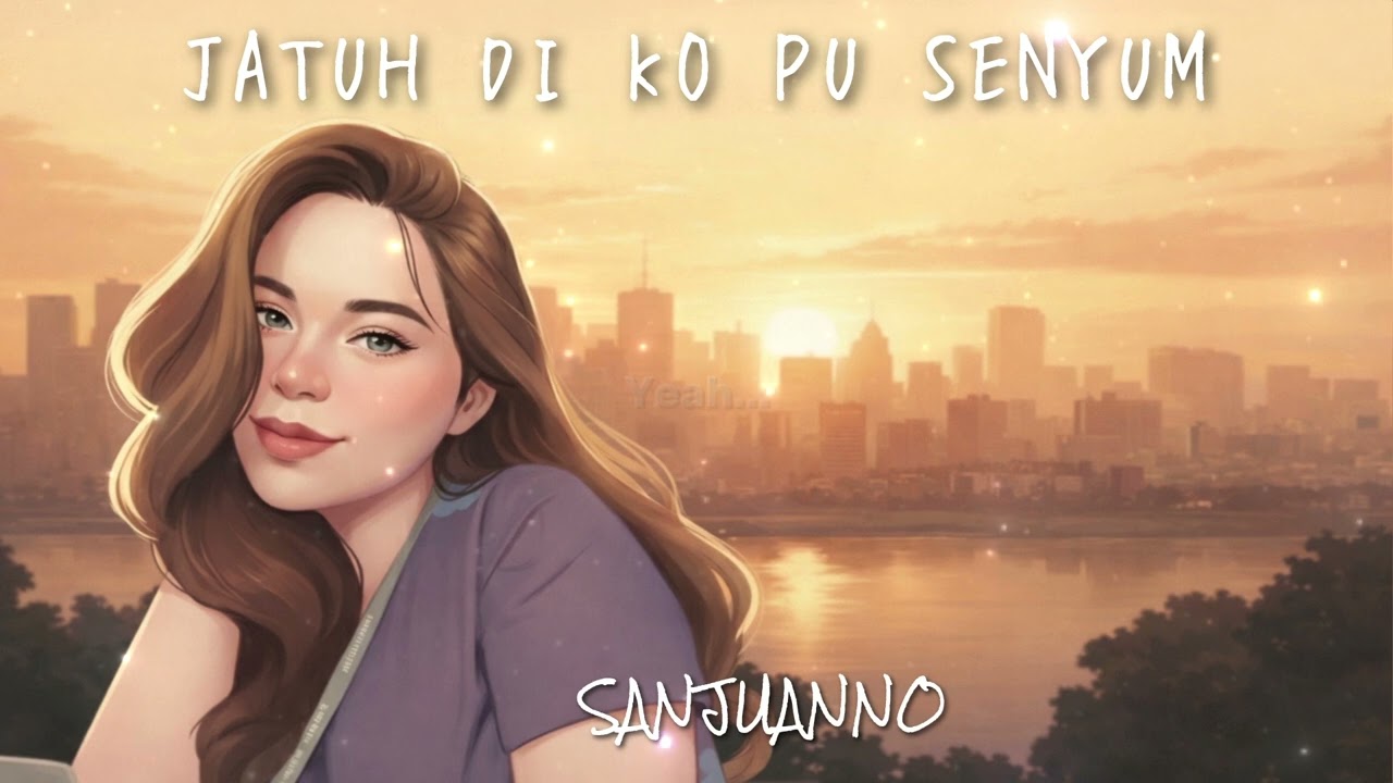 SANJUANNO - JATUH DI KO PU SENYUM (LYRIC MUSIC VIDEO)