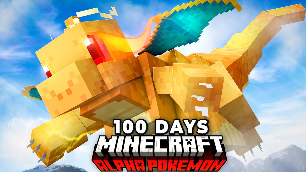 I Spent 100 Days in COBBLEMON 1.8 UPDATE Pok&eacute;mon Minecraft VS. my Rival! (Duos Cobblemon)