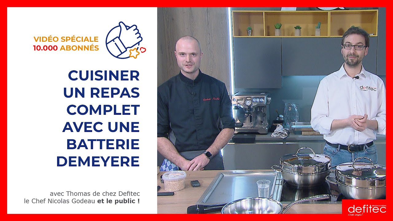 On apprend le maniement des poêles inox avec chef 10.000 abonnés !