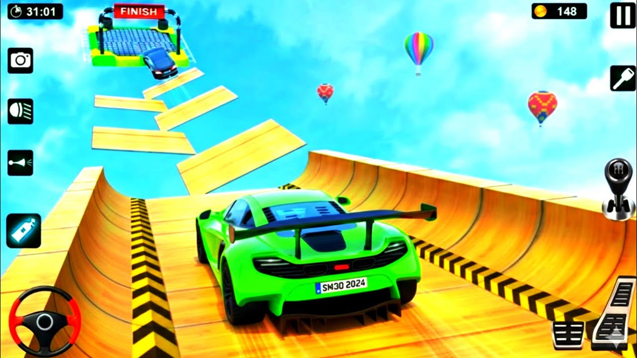 GTA Mega Ramp Car Stunt Challenge - Impossible Car Stunt - Android Gameplay