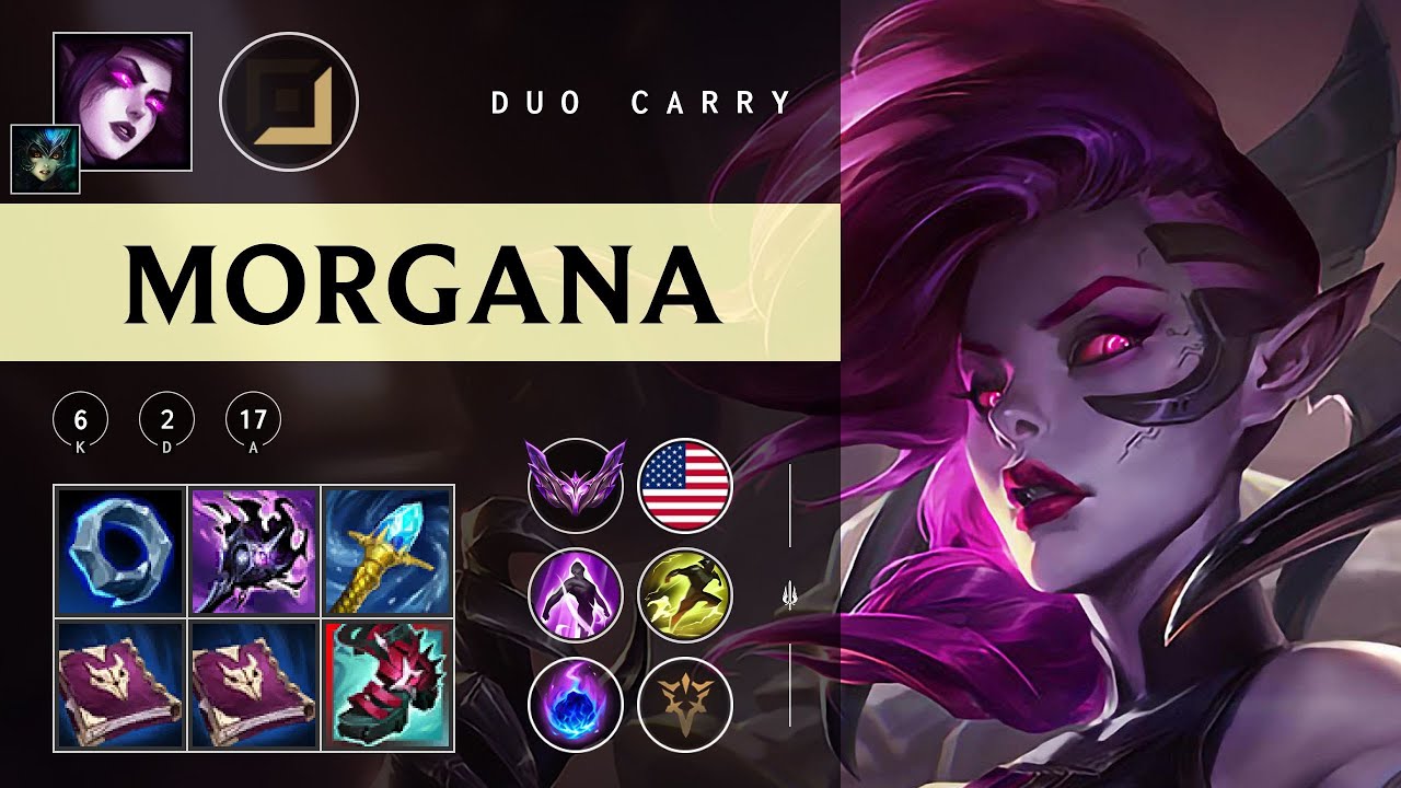 Morgana Carry vs Lucian - NA Master Patch 25.24