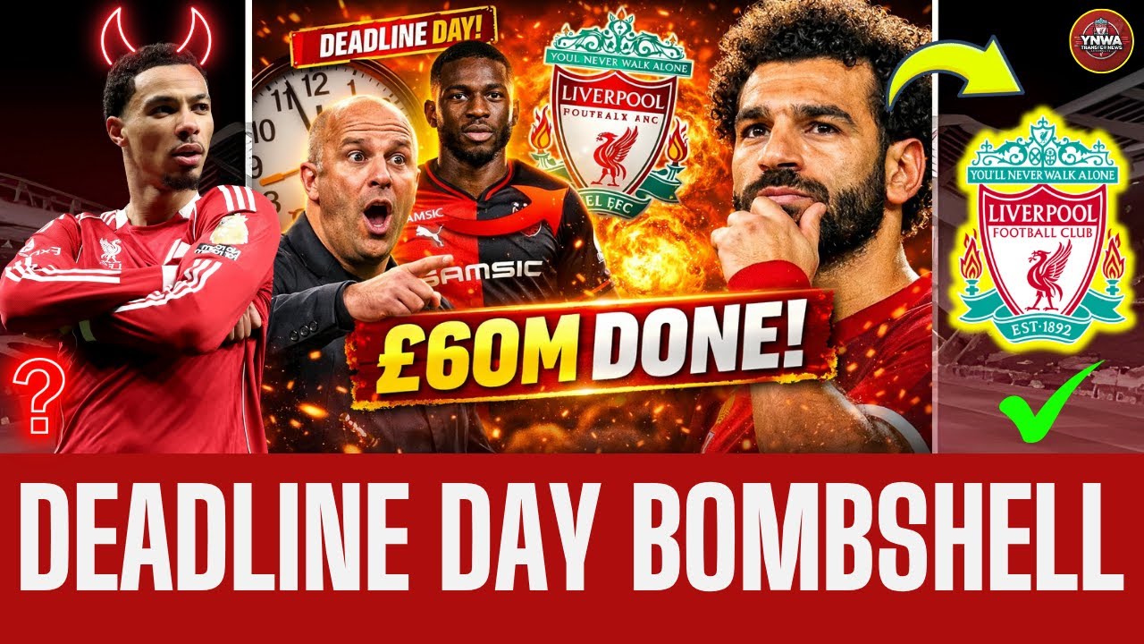 🚨 DEADLINE DAY BOMBSHELL: LIVERPOOL AGREE JACQUET DEAL | SALAH FUTURE HINT | £60M CONFIRMED! ⚽ #LFC