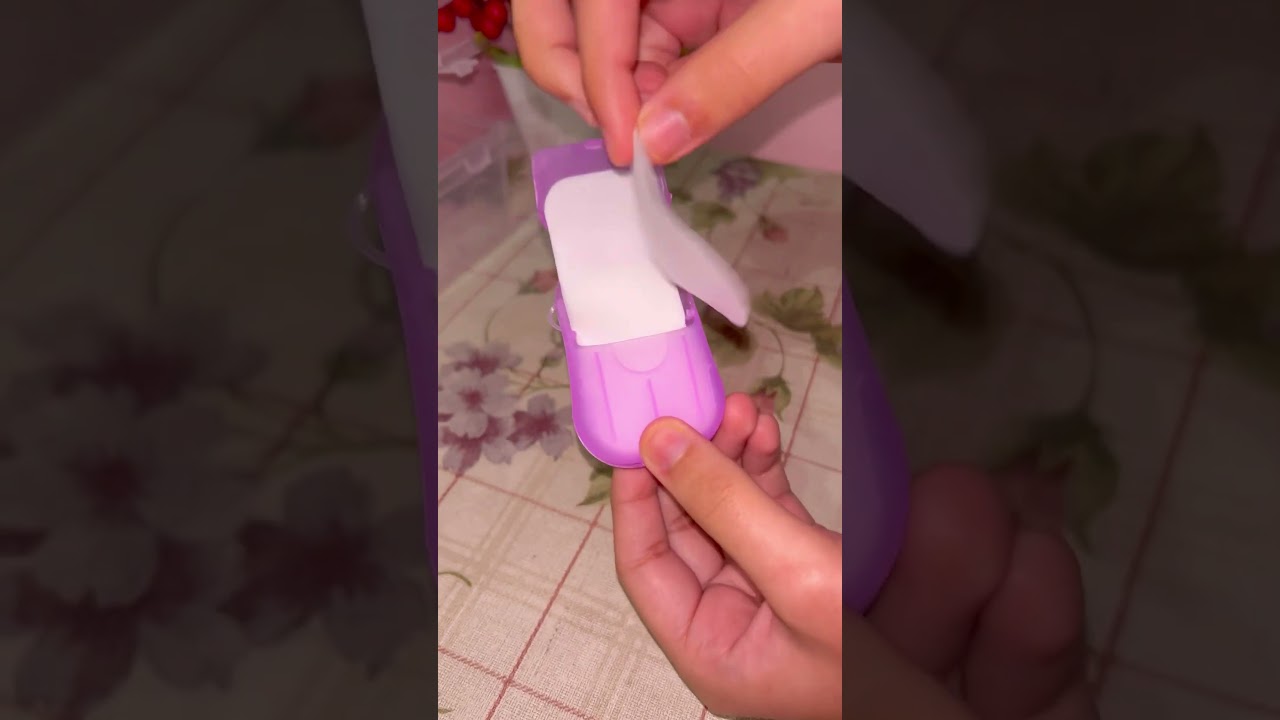 Travel Paper Soap Sheets for Hand-wash | Disposable Pocket Soap Product Review
