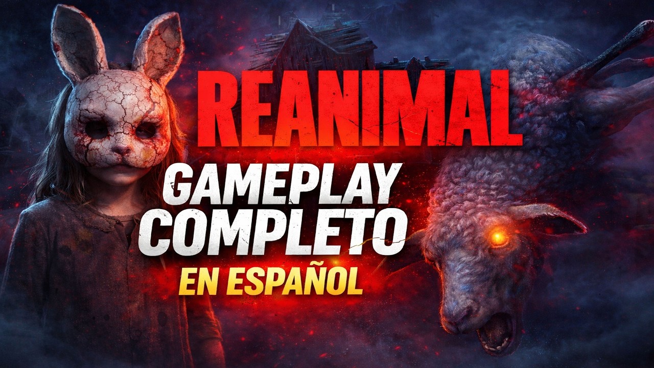 REANIMAL- NO ES LO QUE ESPERABA!-GAMEPLAY COMPLETO ESPAÑOL