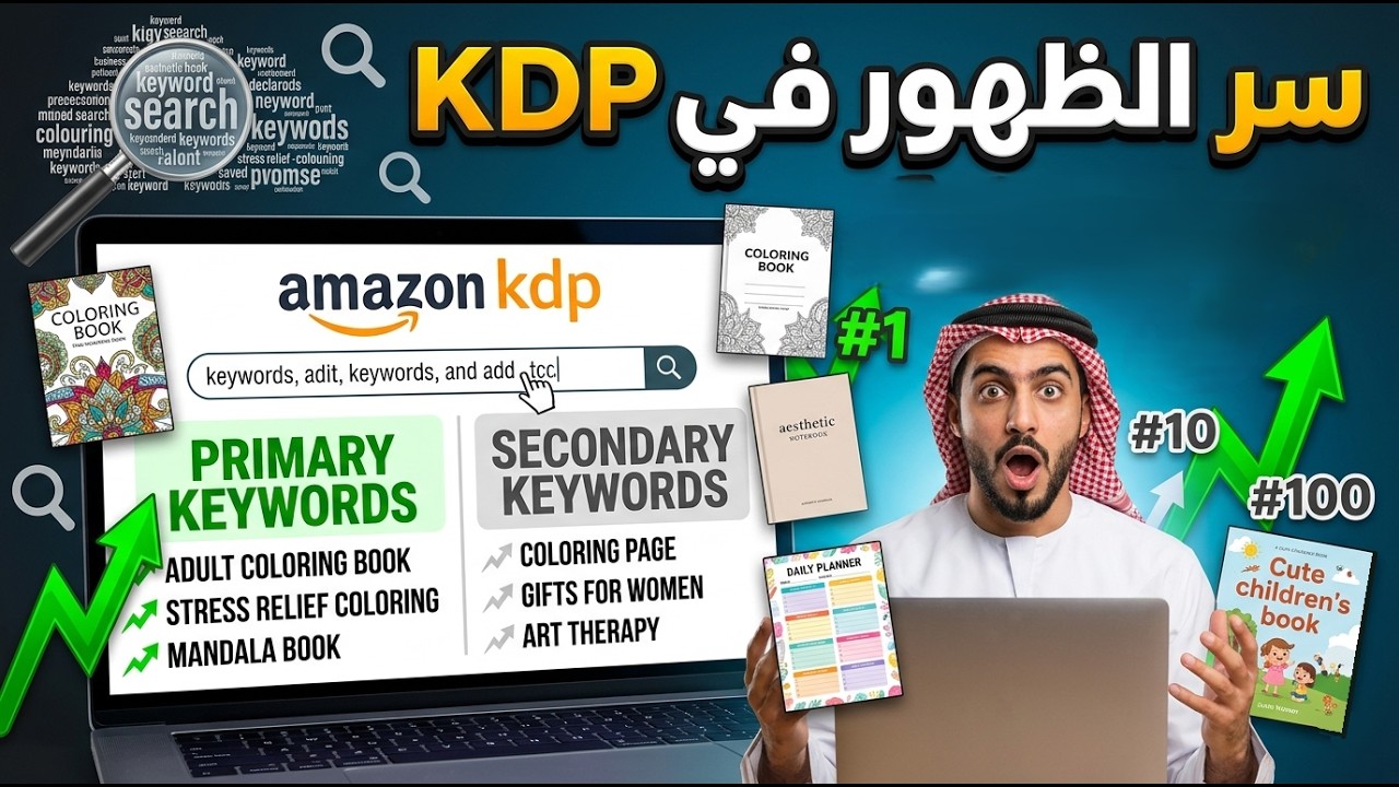 كلمات مفتاحية KDP | ما الفرق بين الأساسية والثانوية؟
