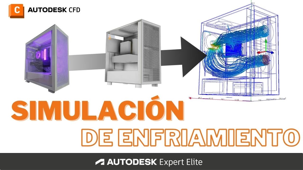 Tutorial Autodesk CFD - Enfriamiento de gabinete por convección forzada