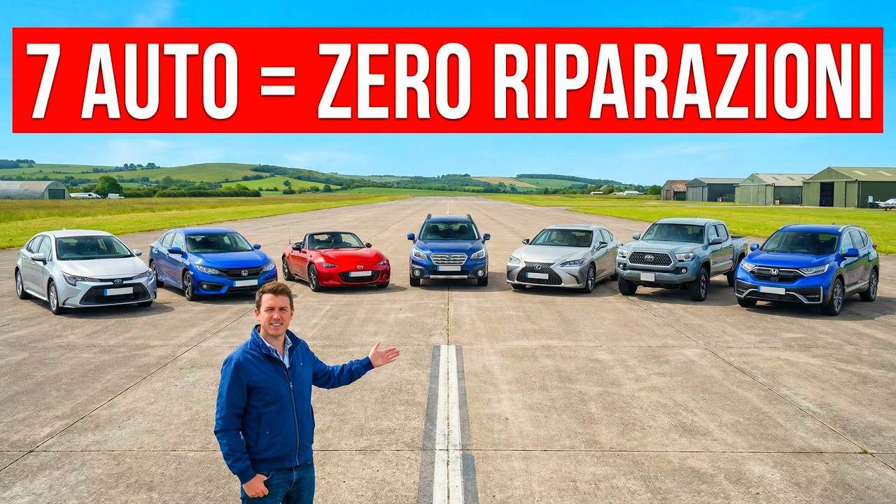 7 Auto che MANDERANNO in Bancarotta il Tuo Meccanico (Zero Riparazioni)