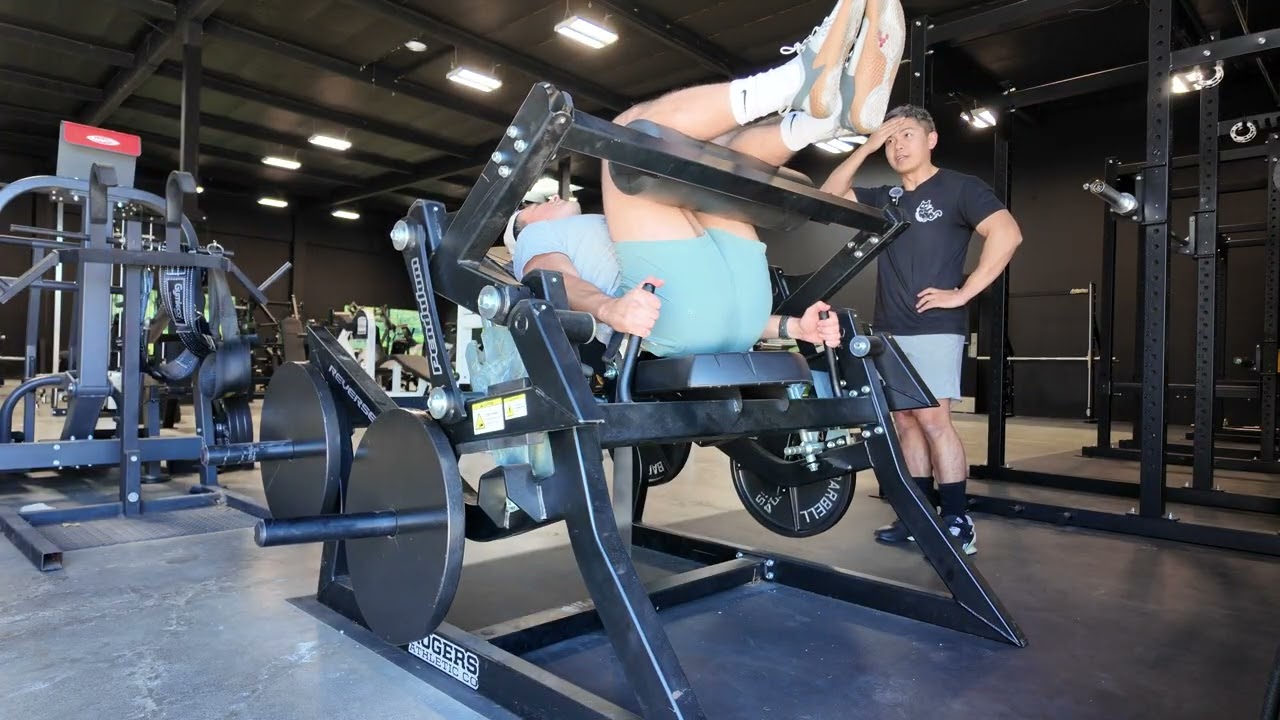 Обратное упражнение Роджерса для ягодичных мышц и задней поверхности бедра