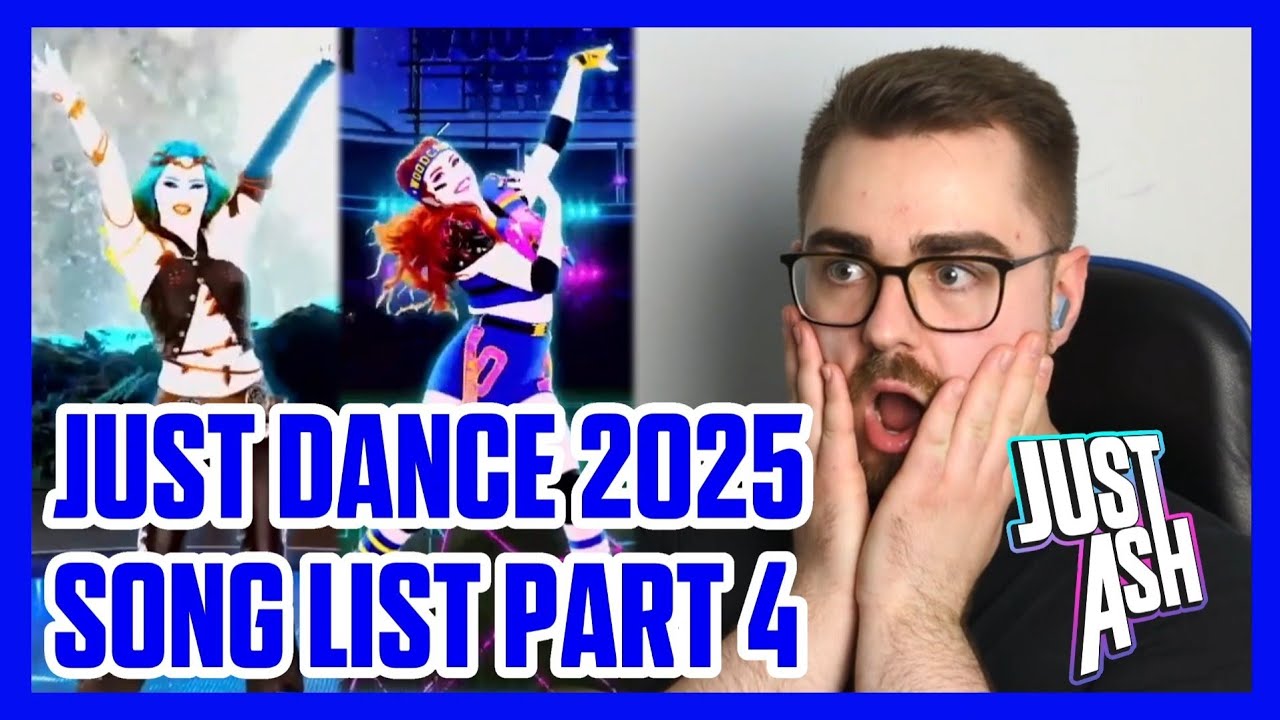 JUST DANCE 2025 EDITION | SONG LIST PART 4 REACTION