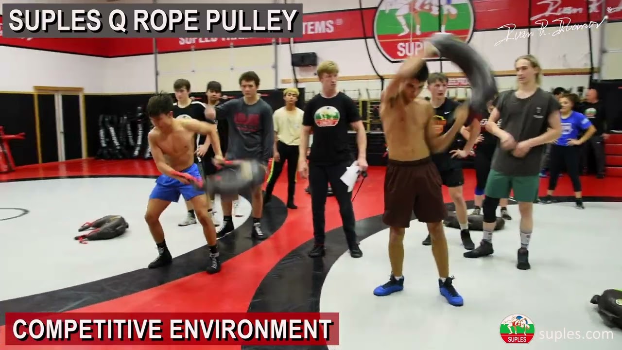 Strength & Conditioning Partner Challenges with the Suples Q Rope Pulley