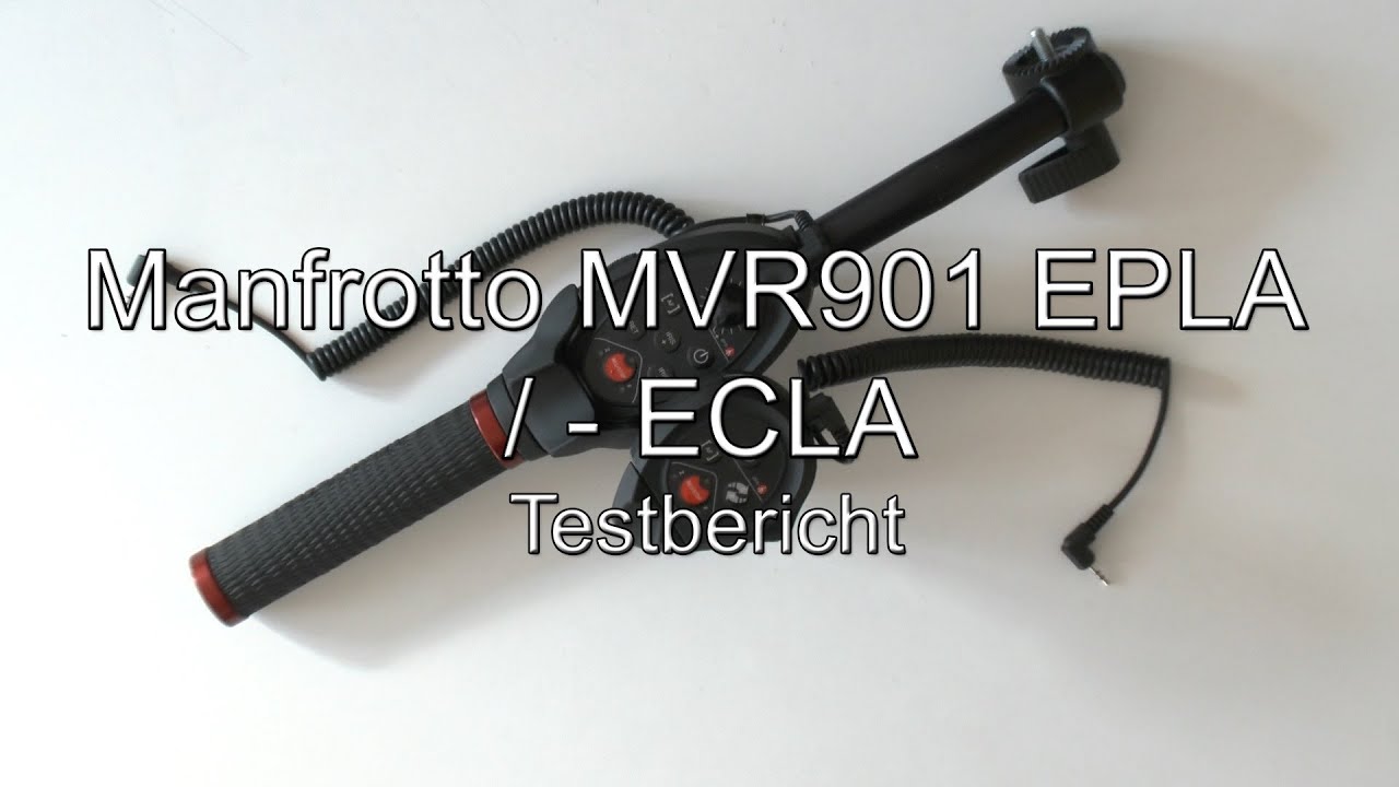 Testbericht: Manfrotto MVR901 EPLA / -ECLA