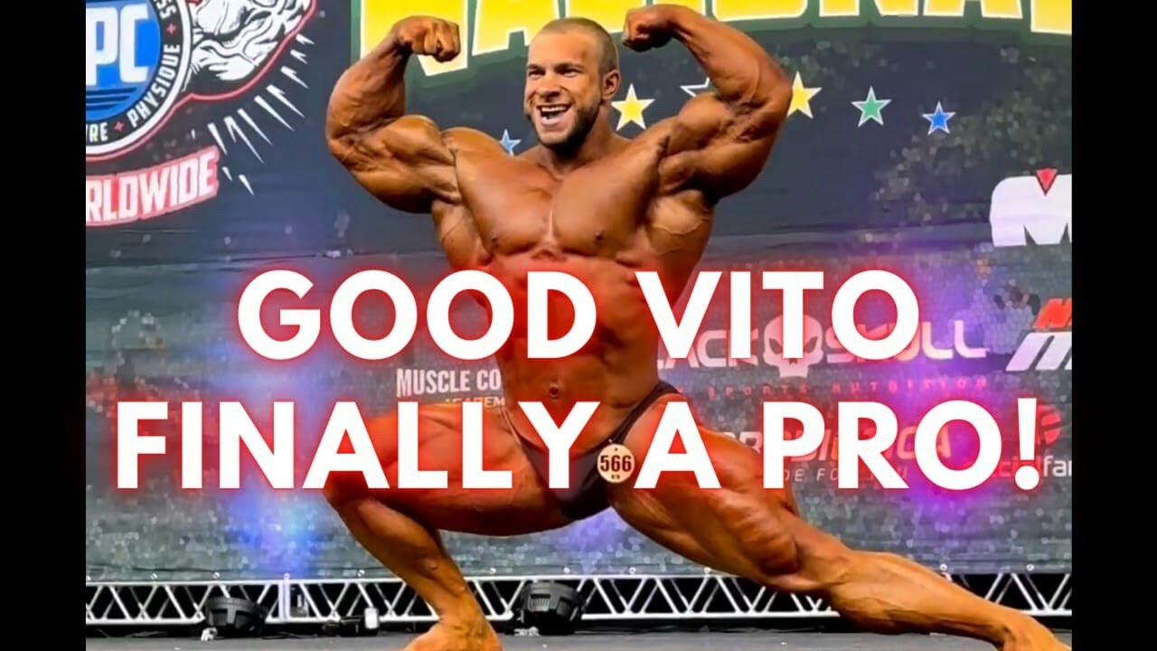 Vitaliy Ugolnikov aka Good Vito | Good Vito Wins Pro Card | Bodybuilding Update | Road to Olympia