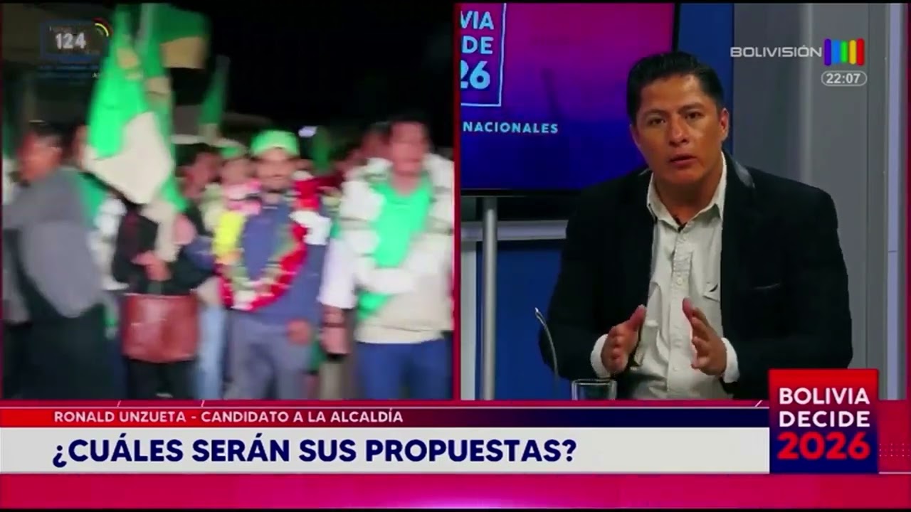 Hoy conoceremos a Ronald Unzueta, candidato a la Alcaldía de Cochabamba