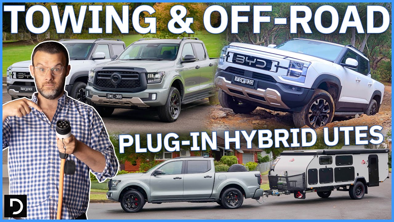 BYD Shark 6 vs GWM Cannon Alpha PHEV | Plug-in Hybrid Ute Comparison