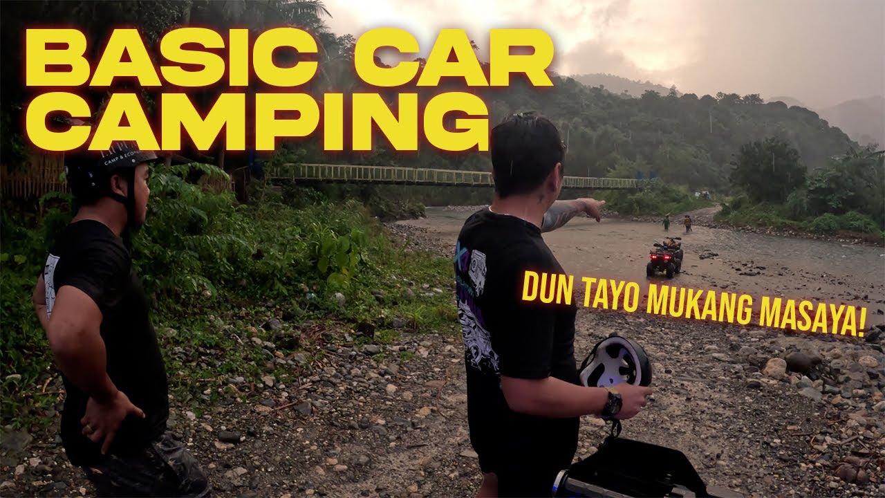 Basic car camping with Reed Motovlog - Napaka gandang campsite! - Jec Episodes