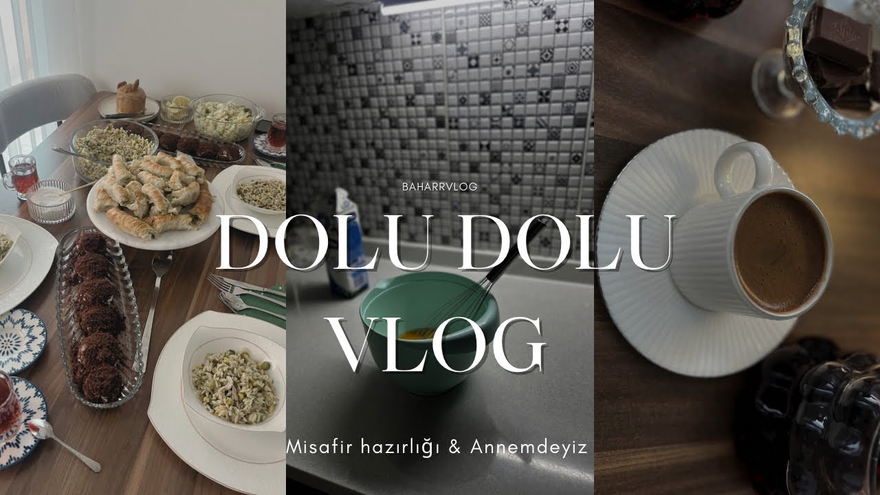 Misafirlerime Neler Hazırladım | Yeni Alışverişime Birlikte Bakalım | Annemlerde Sultan Kebabı 💕