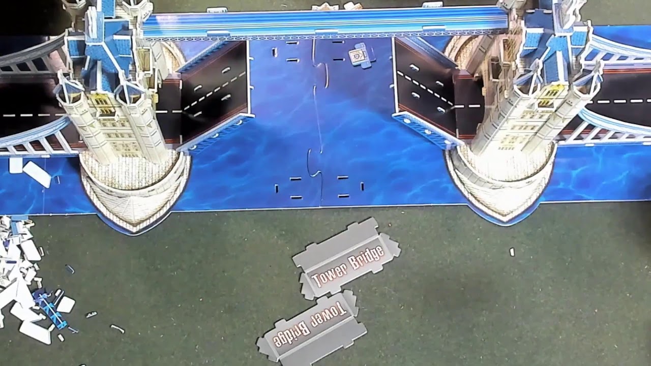 【3D Puzzle】TOWER BRIDGE