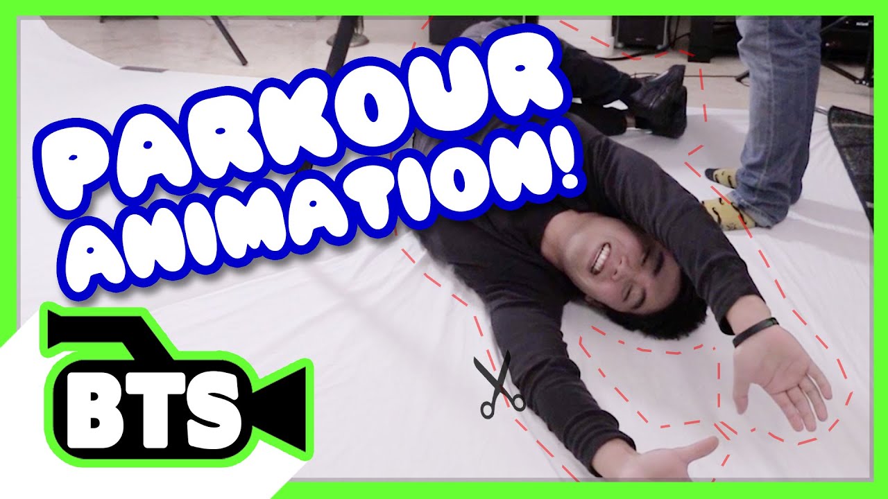 Making Stop-Motion Parkour! (BTS)