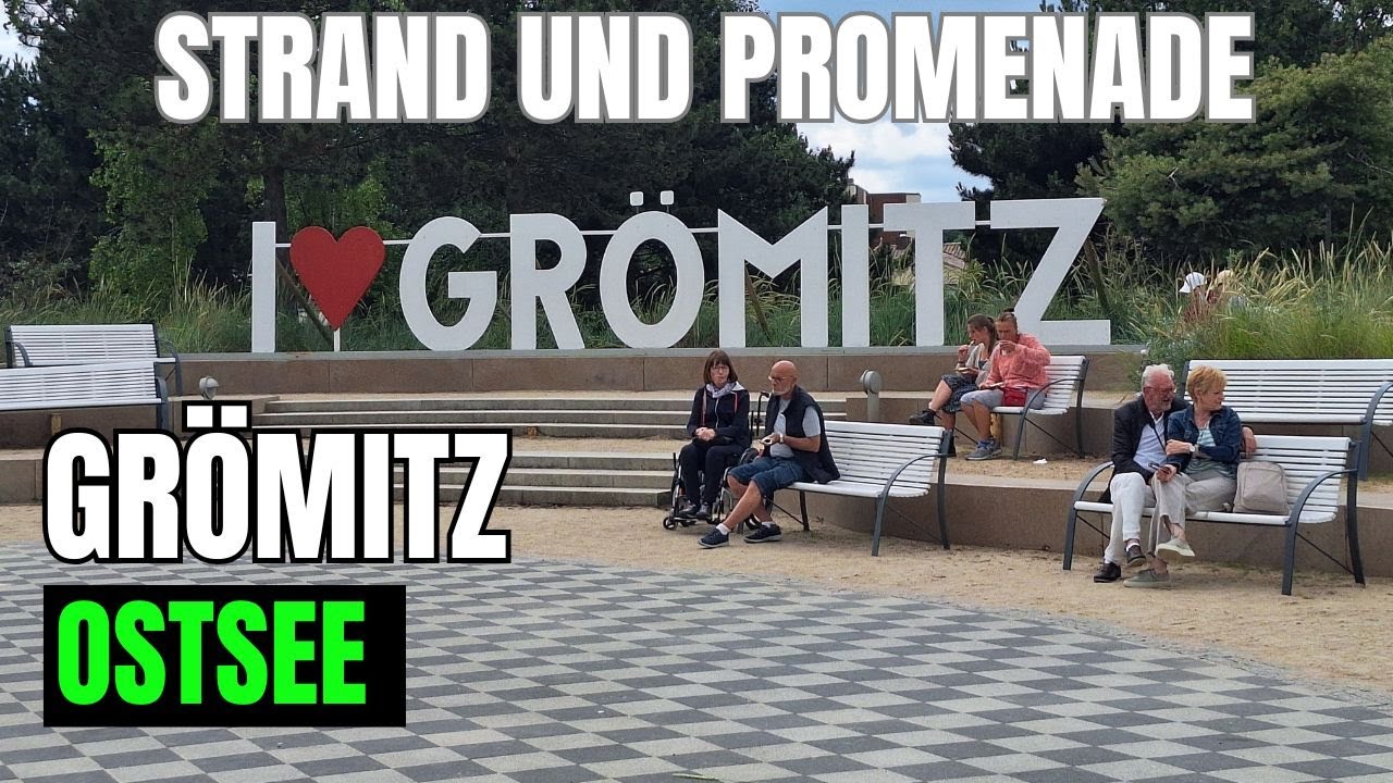 Grömitz (Ostsee) Strand und Promenade